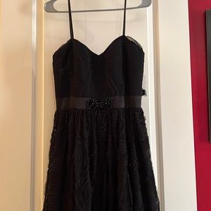 Adrianna Papell Evening Black Dress Size 8